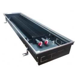 Конвектор внутрипольный Techno Usual KVZ 250-85-2300 с естественной конвекцией (без решетки)