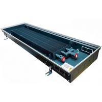 Конвектор внутрипольный Techno Usual KVZ 300-85-2000 с естественной конвекцией (без решетки)