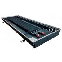 Конвектор внутрипольный Techno Usual KVZ 420-65-2000 с естественной конвекцией (без решетки)