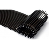 Решетка алюминиевая рулонная Techno РРА 200-1200 Черный