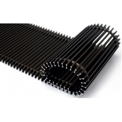 Решетка алюминиевая рулонная Techno РРА 200-1200 Черный