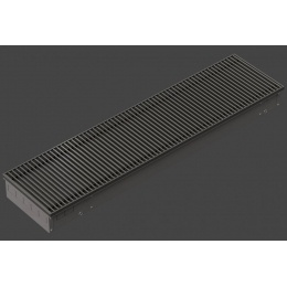 Решетка алюминиевая рулонная Techno РРА 200-1200 Черный