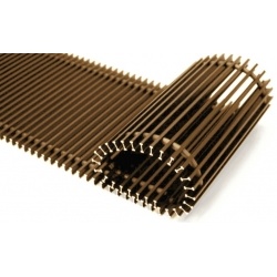 Решетка алюминиевая рулонная Techno РРА 200-1500 Коричневый