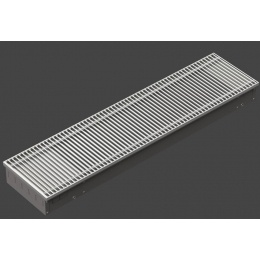 Решетка алюминиевая рулонная Techno РРА 350-3000 Серебро