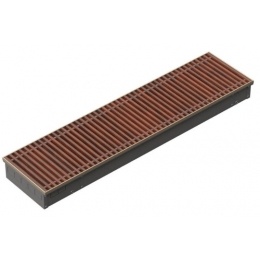 Решетка деревянная рулонная Techno PPД 200-1200 Темное дерево