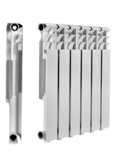 Радиатор алюминиевый МеталлСервис Therma Q1 500/80 6 секций, боковое подключение, белый