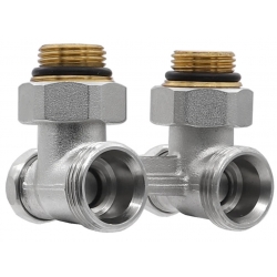 Узел нижнего подключения радиатора угловой 3/4" Vieir Multiflex для двухтрубных систем