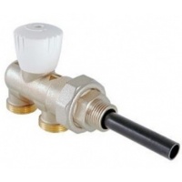 Узел инжекторный для нижнего подключения радиатора Vieir с ручным управлением для однотрубных систем