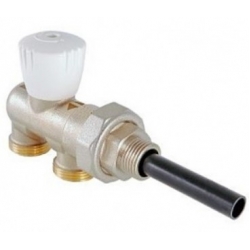 Узел инжекторный для нижнего подключения радиатора Vieir с ручным управлением для однотрубных систем