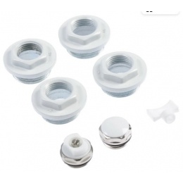 Набор радиаторный универсальный 1/2" Vieir 7 элементов, без кронштейнов