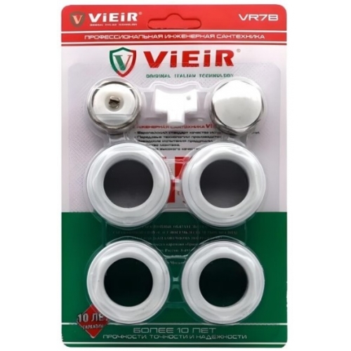 Набор радиаторный универсальный 3/4" Vieir 7 элементов, без кронштейнов купить в интернет магазине Санрай73