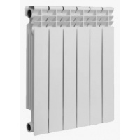 Радиатор биметаллический Vieir Standart 500/80 6 секций, боковое подключение, белый