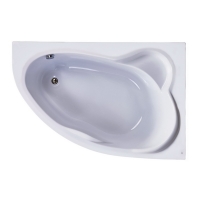 Ванна 170x115 акриловая ROCA LUNA правосторонняя