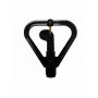 Разбрызгиватель бабочка 1/2" нар. Черный Green Helper