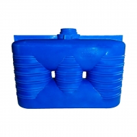 Емкость 2000 литров прямоугольно-вертикальная Aquaplast, синий