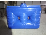 Емкость 2000 литров прямоугольно-вертикальная Aquaplast, синий