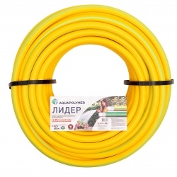 Шланг садовый 3/4" х 20м поливочный AquaPulse ЛИДЕР желтый