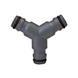 Штуцер тройной для быстросъема, пластик