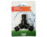 Штуцер тройной для быстросъема Green Helper