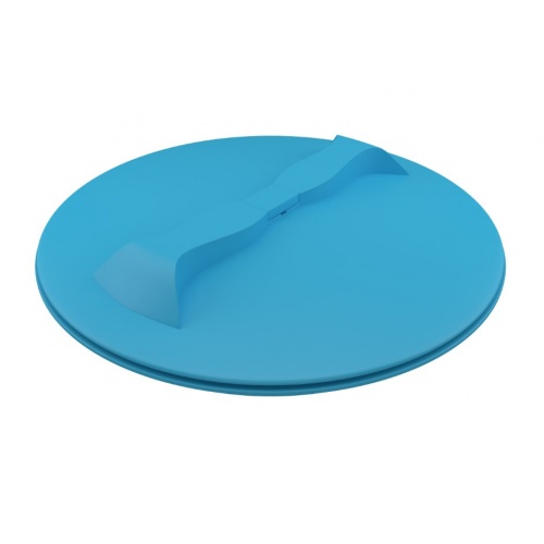 Крышка с дыхательным клапаном 450 мм цвет синий купить в интернет магазине Санрай73