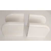 Сменные элементы шкафа-зеркала КРИСТАЛЛ белые