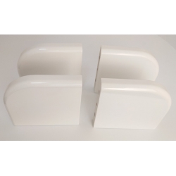 Сменные элементы шкафа-зеркала КРИСТАЛЛ белые