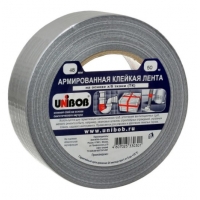Клейкая армированная лента UNIBOB серая 48/50м