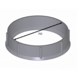 Кольцо колодезное полимерное 0,75м х 20 см, цельное