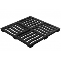 Решетка чугунная Steelot SteeStart щелевая 300х300 С250