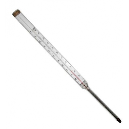 Термометр керосиновый стеклянный СП-2, 150°C, погружная часть 66мм, класс 1.0 купить в интернет магазине Санрай73