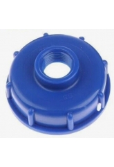 Крышка-переходник 60мм х 1/2"вр на еврокуб пластик