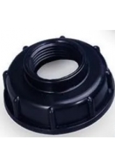 Крышка-переходник 60мм х 1"вр на еврокуб пластик