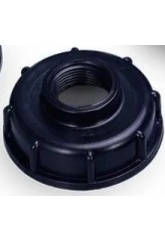 Крышка-переходник 60мм х 3/4"вр на еврокуб пластик