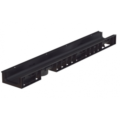 Лоток водоотводный пластиковый Aquastok ЛВП Norma DN100, 1000*148*70, класс нагрузки C250 купить в интернет магазине Санрай73