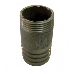 Переходник 1"нр резьба-шланг анодированный