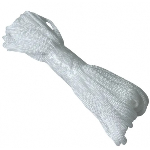 Веревка бельевая d 6 мм, 20 м, белая купить в интернет магазине Санрай73