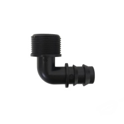 Муфта для трубки Г-обр. 20мм х 3/4" нар Green Helper