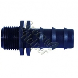 Муфта для трубки 20мм х 1/2 нар Green Helper