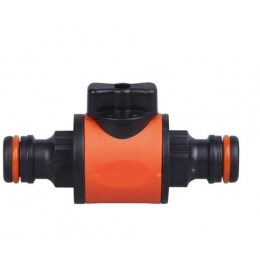 Двухсторонний коннектор с запорным краном AquaPulse