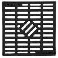 Решетка чугунная Aquastok для дождеприемника 300*300 капля B125