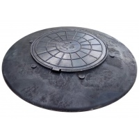 Конус-люк 1000мм черный до 1,5 т