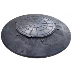 Конус-люк 1000мм черный до 1,5 т