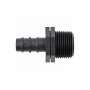 Муфта для трубки 16мм х 3/4" нар Green Helper