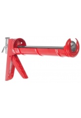 Пистолет для герметика полукорпусной с гладким штоком