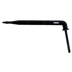 Капельница гнутая Aquapulse 10 см, поток 2 л/ч