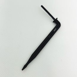 Капельница гнутая Aquapulse 10 см, поток 2 л/ч