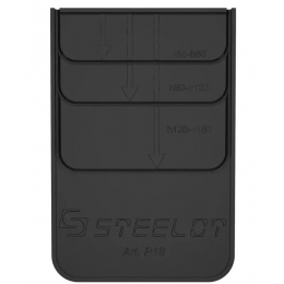 Заглушка-переходник к лотку пластиковому DN100 Steelot