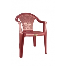 Кресло Малыш розовый перламутр