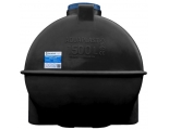 Емкость 1500 литров овально-горизонтальная Aquaplast, черный