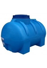 Емкость 300 литров овально-горизонтальная Aquaplast, синий